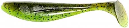  FishUP Wizzle Shad 3" #204 - Green Pumpkin/Chartreuse (8/) (176518) 1864.06.57