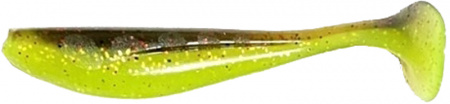  FishUP Wizzle Shad 5" #203 - Green Pumpkin/Flo Chartreuse (4/) (179594) 1862.00.43