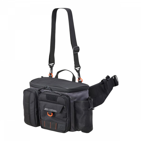  Daiwa Tackle Bag HG Hip Bag (C) Gray Orange (181942) 7175052