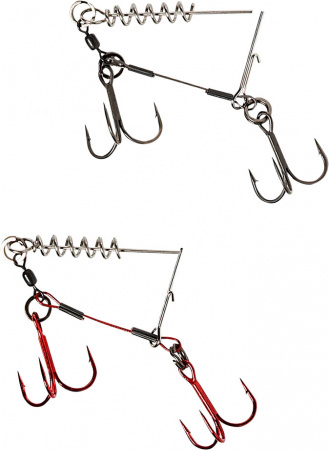  Savage Gear Carbon49 Corkscrew Stinger 2x#3/0 31kg (2  / .) (123512) 1854.09.75