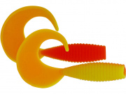  Kinetic Curlypup 5.1cm 2g Yellow/Orange (10) Garlic (185256) E254-064-222