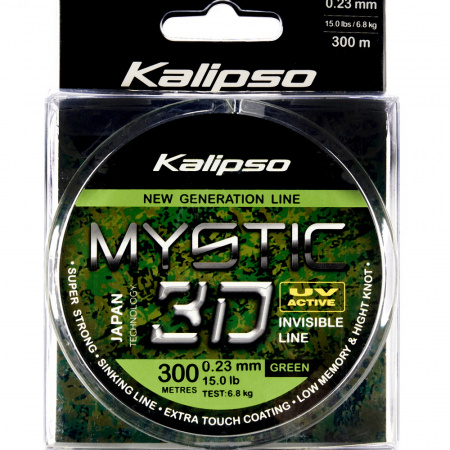  Kalipso Mystic 3D Green 300m 0.23mm (163213) 40060371