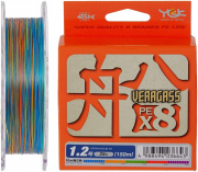  YGK Veragass Fune X8 - 100m connect #1.5/12.5kg 10m x 5 colors (6442) 5545.02.73