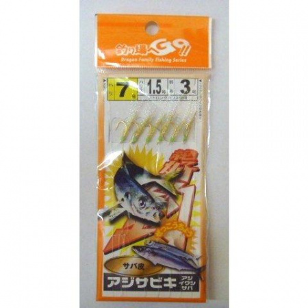  Dragon Aji Sabiki Mackerel Skin 7(6 ) (168195) 4377066