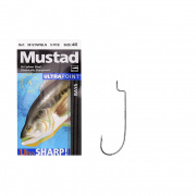  Mustad Offset Worm 39121BLN 4/0(5)* (143717) 55170106