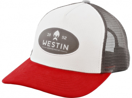  Westin State Cap One Size Silver Grey/Red (185333) A229-876-OS