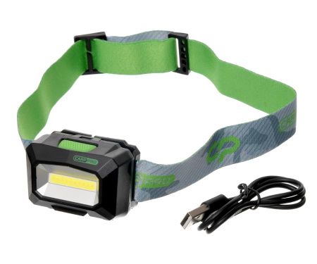 ˳  Carp Pro WR Headtorch 3W COB (129493) CPHT103