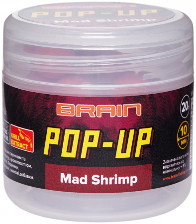  Brain Pop-Up F1 Mad Shrimp (/) 12mm 15g (173342) 200.58.47