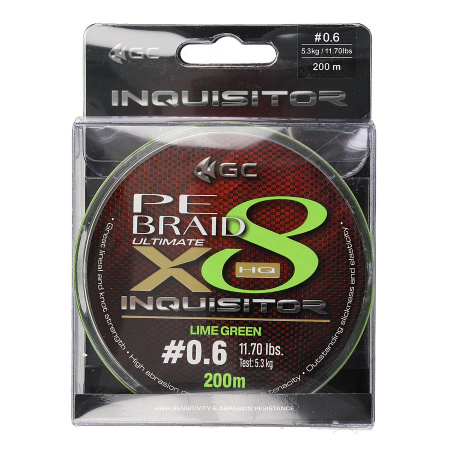  GC Inquisitor PE X8 200 Lime Green #2.5 (119724) 4139036