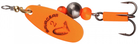  Savage Gear Caviar Spinner #4 18.0g 06-Flou Orange (134055) 1854.05.65