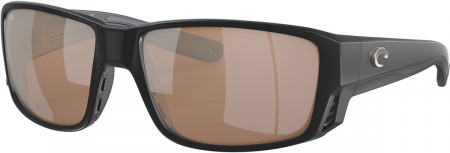  Costa Del Mar 97963910798 Tuna Alley Pro Matte Black/Copper Silver Mirror 580G (183593) 1796.11.95