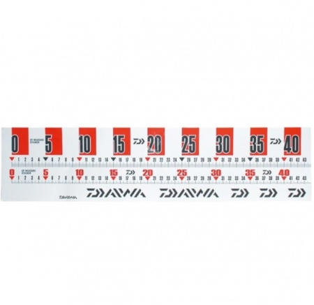 - Daiwa CP Measure Sticker 44 Red (168055) 1675201