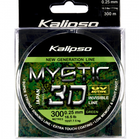  Kalipso Mystic 3D Green 300m 0.25mm (163214) 40060372