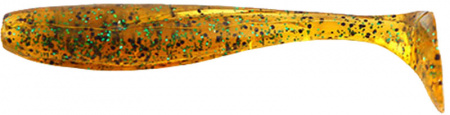  FishUP Wizzle Shad 5" #036 Caramel/Green & Black (4/) (183715) 1862.00.37