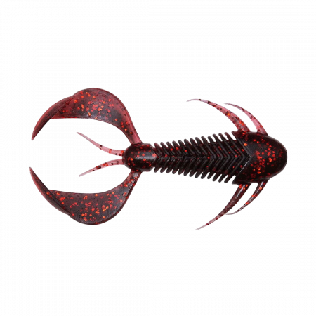  Megabass Rock Hog 2"(10)Black Back Clear Red (181883) 5674056