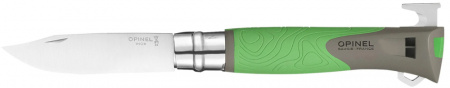  Opinel 12 Explore, w/ Tick Remover :green (169089) 204.66.76