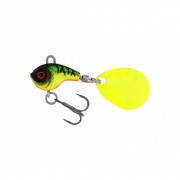 - Westin DropBite Tungsten Spin Tail Jig 1.8cm 9g Firetiger (175330) P101-099-098