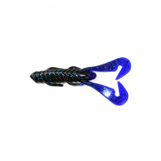  GAMBLER Burner Craw 4" Black Blue Glitter Blue Tail (7/) (111519) UC155
